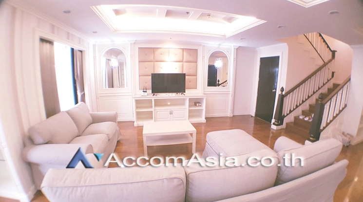Duplex Condo, Penthouse |  Vista Garden Prestige Condominium  4 Bedroom for Rent BTS Phra khanong in Sukhumvit Bangkok