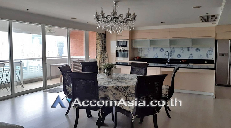  1  3 br Condominium For Rent in Sukhumvit ,Bangkok MRT Phetchaburi at Kiarti Thanee City Mansion AA20872