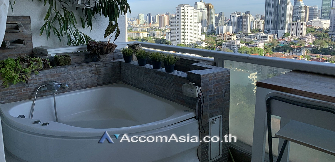 13  3 br Condominium For Rent in Sukhumvit ,Bangkok MRT Phetchaburi at Kiarti Thanee City Mansion AA20872