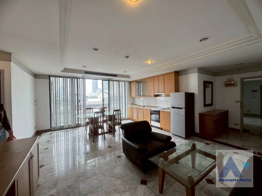 unit 2 Bedrooms  Apartment For Rent in Sathorn, Bangkok  near BTS Surasak (AA20989)
