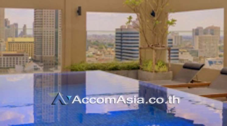 6  4 br Apartment For Rent in Silom ,Bangkok BTS Surasak at A Unique design and Terrace 10316