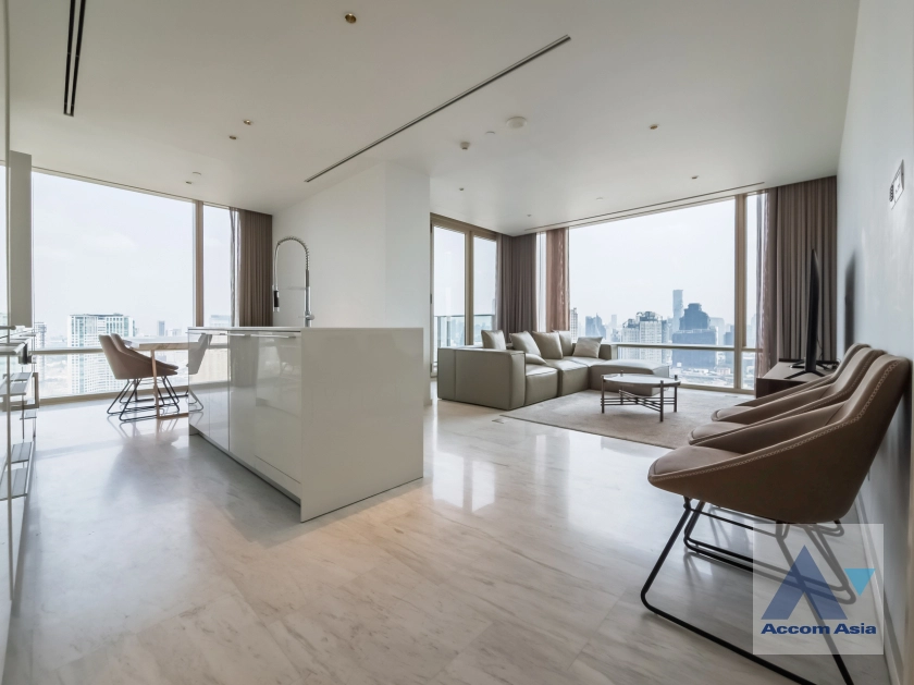  Four Seasons Private Residences Condominium  2 Bedroom for Rent BTS Saphan Taksin in Sathorn Bangkok