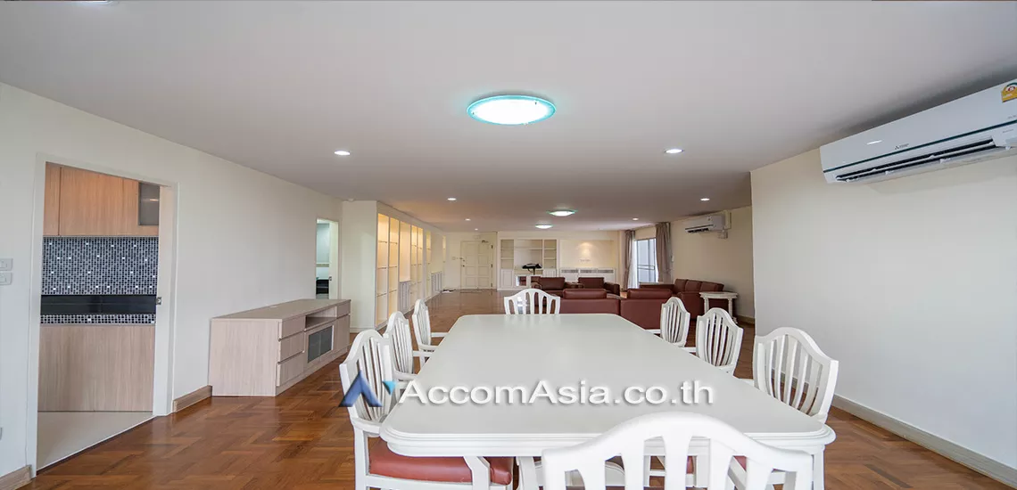 unitBig Balcony |  3 Bedrooms  Condominium For Rent in Sukhumvit, Bangkok  near BTS Phrom Phong (AA21195)
