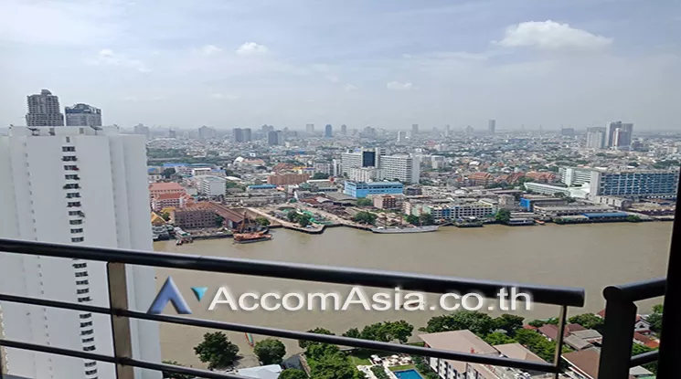 5  2 br Condominium For Rent in Charoen Nakhon ,Bangkok BTS Krung Thon Buri at Baan Chao Praya AA21671