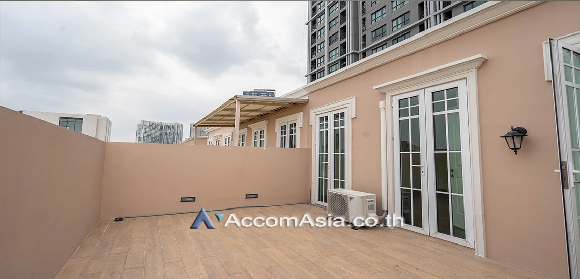 12  3 br Townhouse For Rent in Sukhumvit ,Bangkok BTS On Nut at Garden Square Sukhumvit 77 AA21907