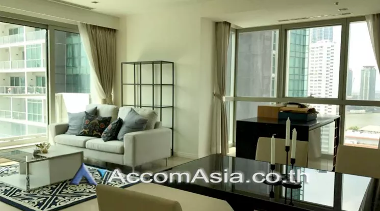  2 Bedrooms  Condominium For Sale in Charoennakorn, Bangkok  near BTS Krung Thon Buri (AA21983)
