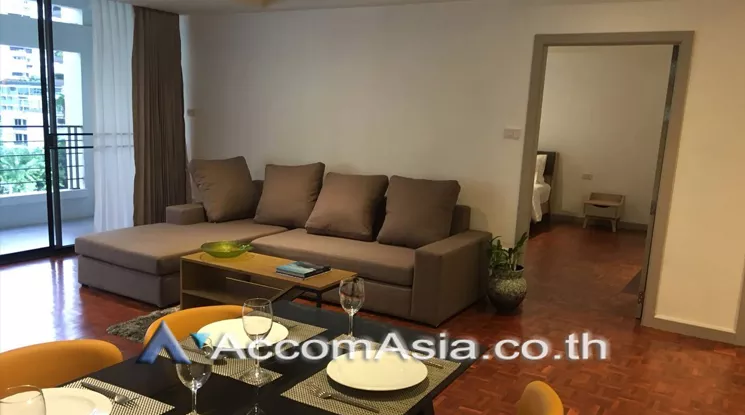 Big Balcony, Pet friendly |  2 Bedrooms  Apartment For Rent in Sukhumvit, Bangkok  near BTS Asok - MRT Sukhumvit (AA22037)