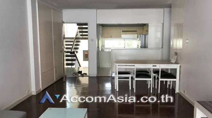  2  2 br Apartment For Rent in Sukhumvit ,Bangkok BTS Asok - MRT Phetchaburi at Greenery garden and privacy AA22081