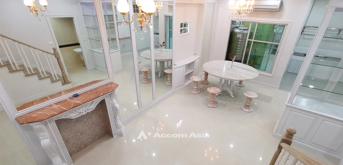  1  3 br Townhouse For Rent in Sathorn ,Bangkok BRT Wat Dan - BRT Wat Priwat at Baan Klang Krung Grande Vienna Rama 3 AA22098
