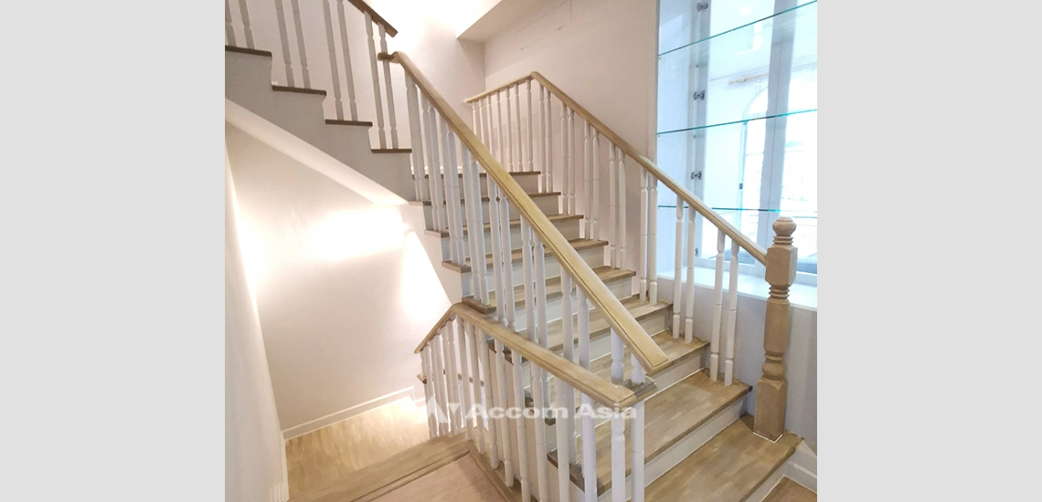 4  3 br Townhouse For Rent in Sathorn ,Bangkok BRT Wat Dan - BRT Wat Priwat at Baan Klang Krung Grande Vienna Rama 3 AA22098