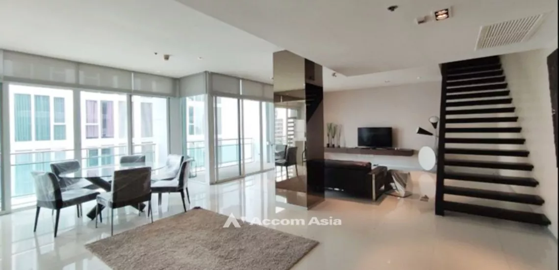 Duplex Condo, Penthouse |  2 Bedrooms  Condominium For Rent & Sale in Sukhumvit, Bangkok  near BTS Nana (AA22167)