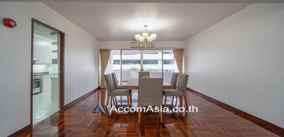 4  3 br Apartment For Rent in Sukhumvit ,Bangkok BTS Phrom Phong at The comfortable low rise residence AA22174