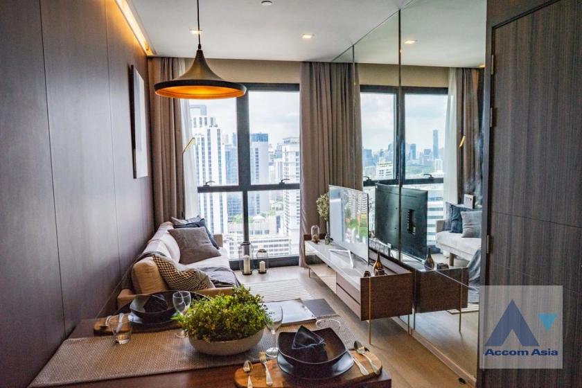 unit 1 Bedroom  Condominium For Rent in Sukhumvit, Bangkok  near BTS Asok - MRT Sukhumvit (AA22276)