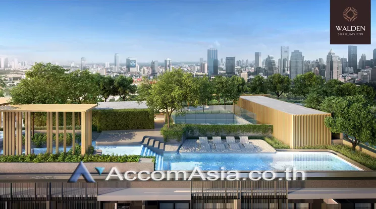  1  2 br Condominium For Sale in Sukhumvit ,Bangkok BTS Phrom Phong at Walden sukhumvit 39 AA22414