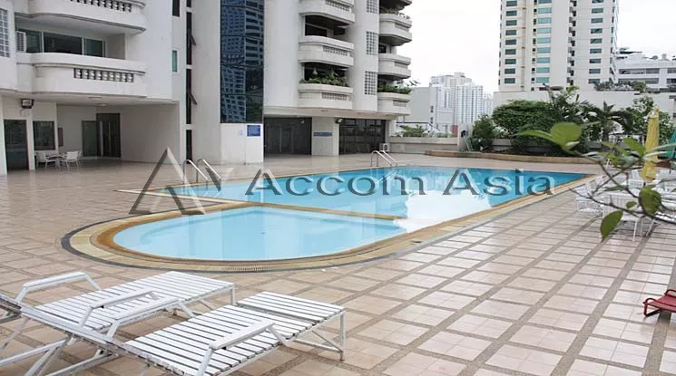 10  3 br Condominium For Rent in Sukhumvit ,Bangkok BTS Asok - MRT Sukhumvit at Windsor Tower AA22433