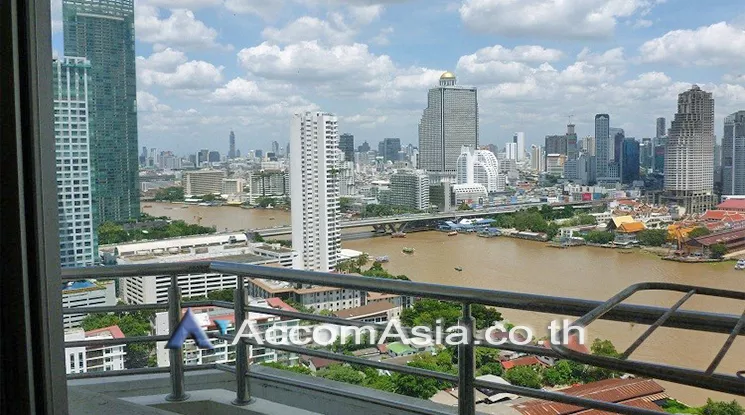 10  3 br Condominium For Rent in Charoennakorn ,Bangkok BTS Krung Thon Buri at Saichol Mansion AA22535