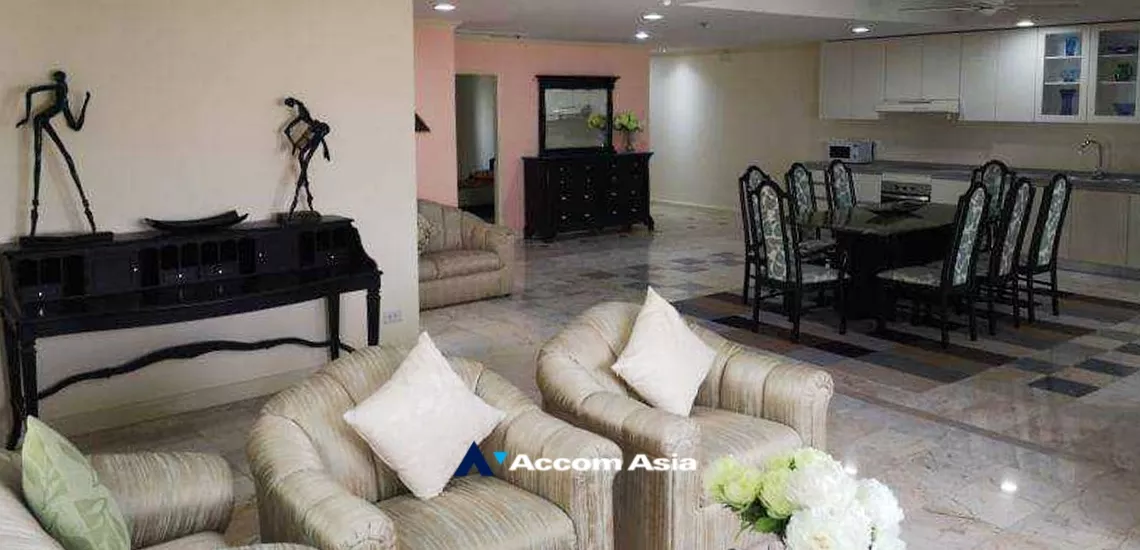 Pet friendly |  2 Bedrooms  Condominium For Rent in Sukhumvit, Bangkok  near MRT Phetchaburi (AA22560)