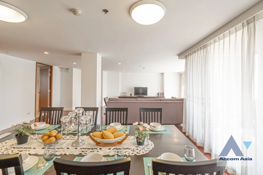 6  3 br Apartment For Rent in Silom ,Bangkok BTS Surasak at High-end Low Rise  13600