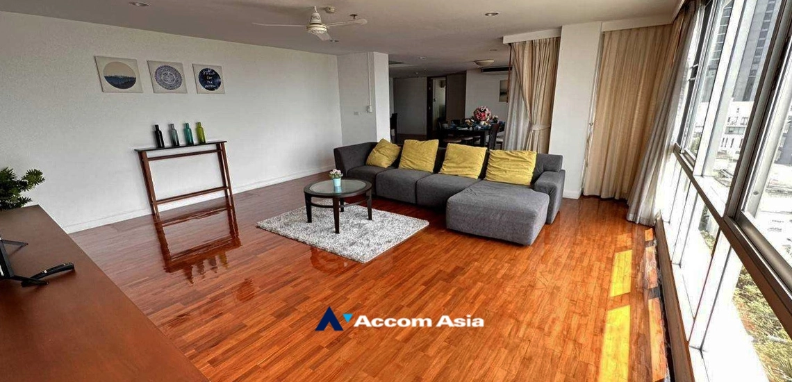 4  3 br Apartment For Rent in Silom ,Bangkok BTS Surasak at High-end Low Rise  13601