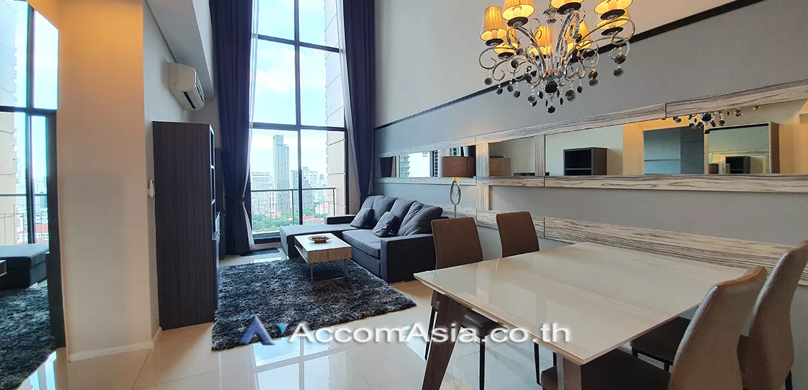  1  2 br Condominium For Rent in  ,Bangkok MRT Phetchaburi - ARL Makkasan at Villa Asoke AA22935