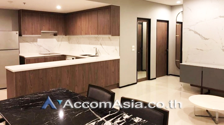  1  2 br Condominium For Rent in Ploenchit ,Bangkok MRT Phetchaburi - ARL Makkasan at Villa Asoke AA23061