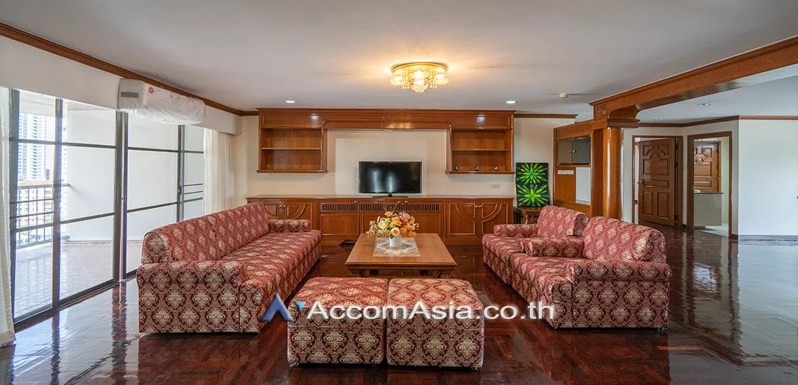  2  3 br Apartment For Rent in Sukhumvit ,Bangkok BTS Nana at Low rise and Peaceful AA23106