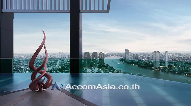  1 Bedroom  Condominium For Rent in Sathorn, Bangkok  near BTS Saphan Taksin (AA23176)