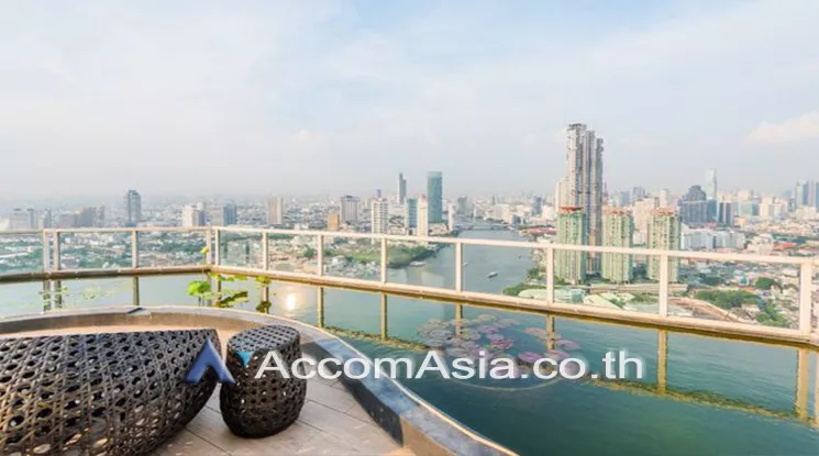 7  2 br Condominium For Rent in Charoenkrung ,Bangkok BTS Saphan Taksin at Menam Residences AA23312