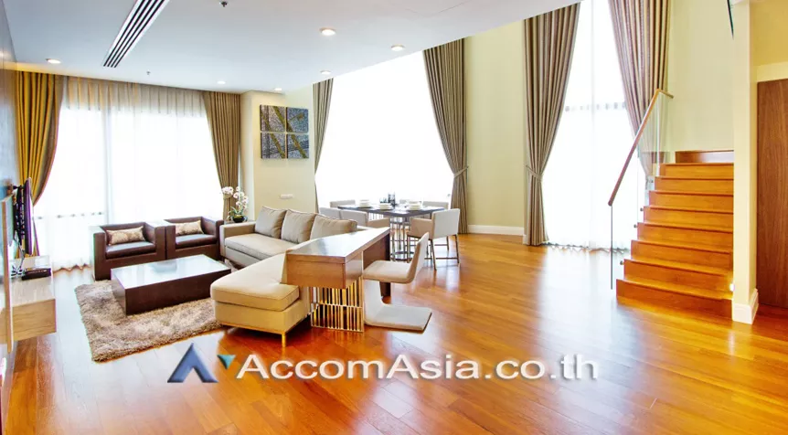 unitDouble High Ceiling, Duplex Condo |  3 Bedrooms  Condominium For Rent in Sukhumvit, Bangkok  near BTS Phrom Phong (AA23355)