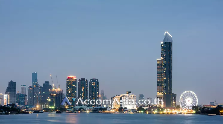  Menam Residences Condominium  2 Bedroom for Rent BTS Saphan Taksin in Charoenkrung Bangkok