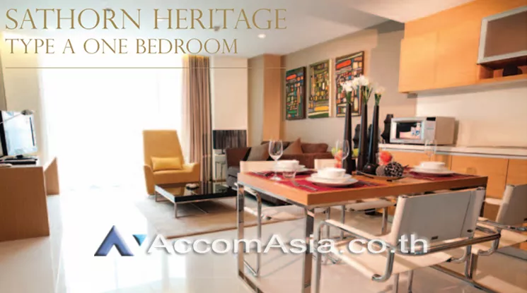 Sathorn Heritage Condominium  1 Bedroom for Sale BRT Arkhan Songkhro in Sathorn Bangkok