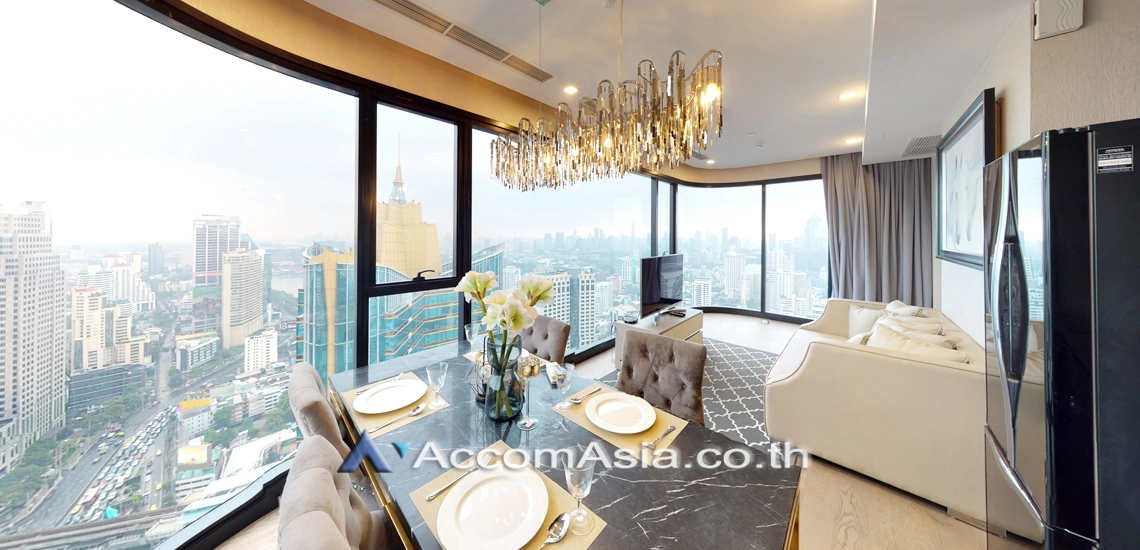 unitCorner Unit |  2 Bedrooms  Condominium For Rent & Sale in Sukhumvit, Bangkok  near BTS Asok - MRT Sukhumvit (AA23977)