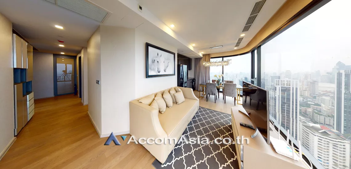 Corner Unit |  2 Bedrooms  Condominium For Rent & Sale in Sukhumvit, Bangkok  near BTS Asok - MRT Sukhumvit (AA23977)