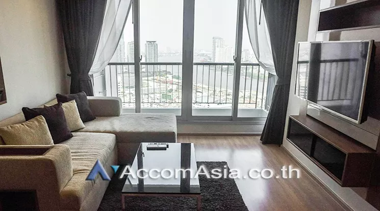 unit 1 Bedroom  Condominium For Rent in Sathorn, Bangkok  near BTS Saphan Taksin (AA24147)