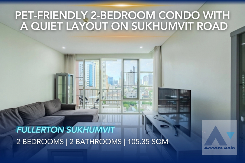 Pet friendly condominium for rent in Sukhumvit, Bangkok Code AA24182