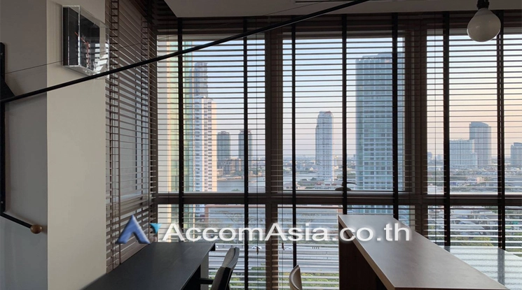 4  2 br Condominium for rent and sale in Charoen Nakhon ,Bangkok BTS Krung Thon Buri at The River Condominium AA24211