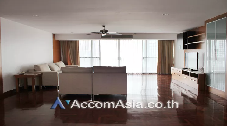 Big Balcony, Pet friendly |  3 Bedrooms  Apartment For Rent in Sukhumvit, Bangkok  near BTS Asok - MRT Sukhumvit (AA24308)