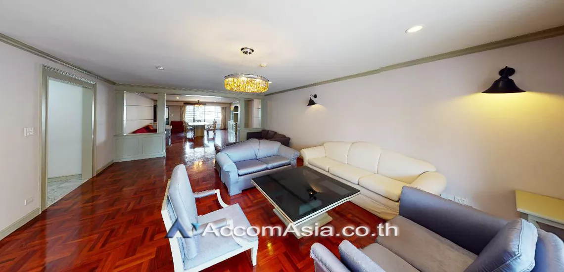 unit 3 Bedrooms  Condominium For Rent in Sukhumvit, Bangkok  near BTS Asok - MRT Sukhumvit (AA24313)
