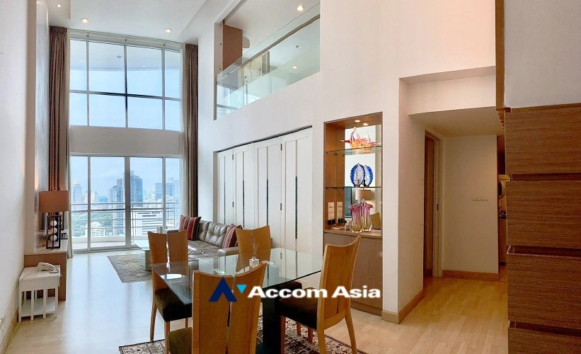 Duplex Condo | The Rajdamri Condominium  2 Bedroom for Sale & Rent BTS Ratchadamri in Ploenchit Bangkok