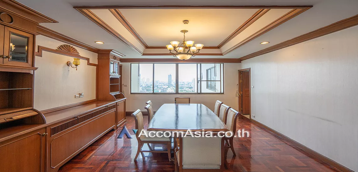 4  3 br Apartment For Rent in Sukhumvit ,Bangkok BTS Phrom Phong at Pet friendly - High rise Apartment AA24363