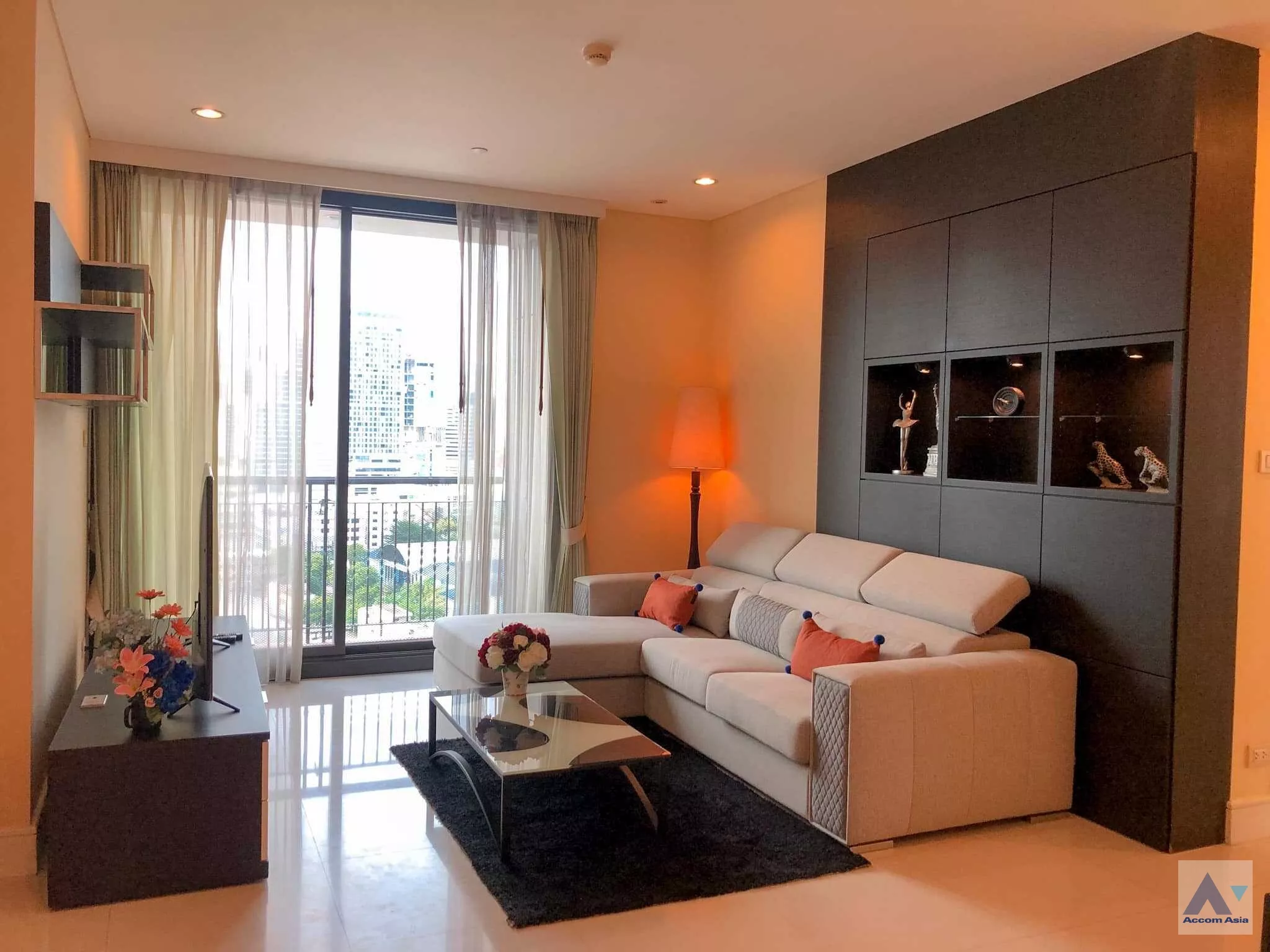 Pet friendly |  Aguston Sukhumvit 22 Condominium  2 Bedroom for Rent BTS Phrom Phong in Sukhumvit Bangkok