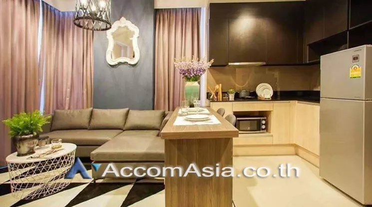 unit 1 Bedroom  Condominium For Rent in Sukhumvit, Bangkok  near BTS Asok - MRT Sukhumvit (AA24512)