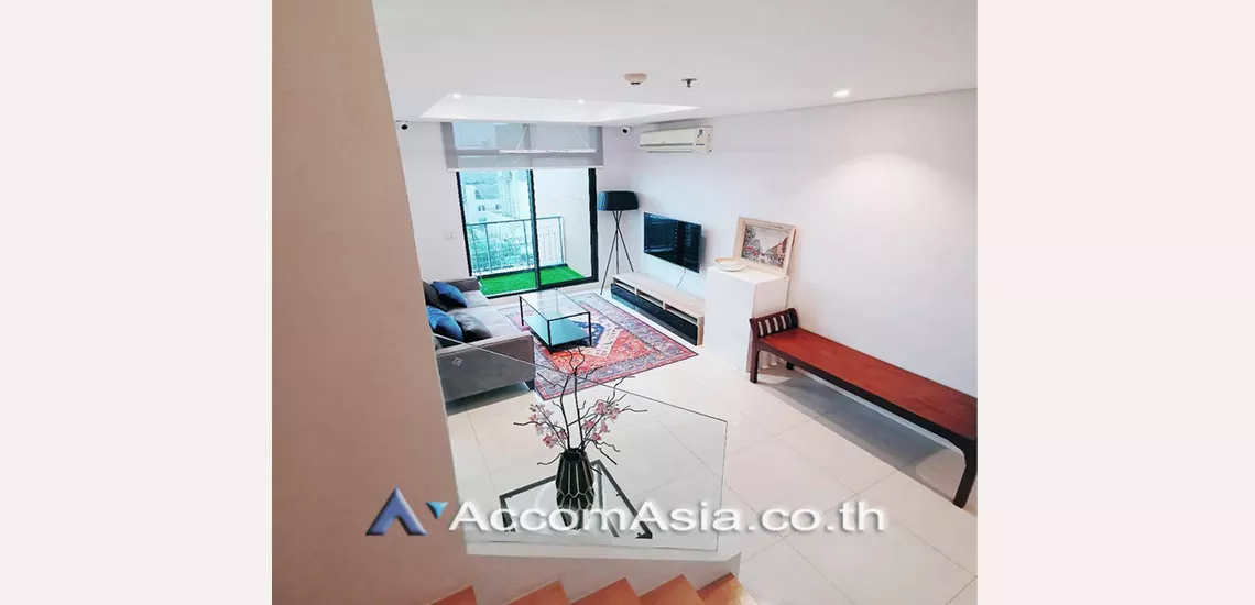 9  1 br Condominium For Rent in Phaholyothin ,Bangkok MRT Phetchaburi - ARL Makkasan at Villa Asoke AA24612