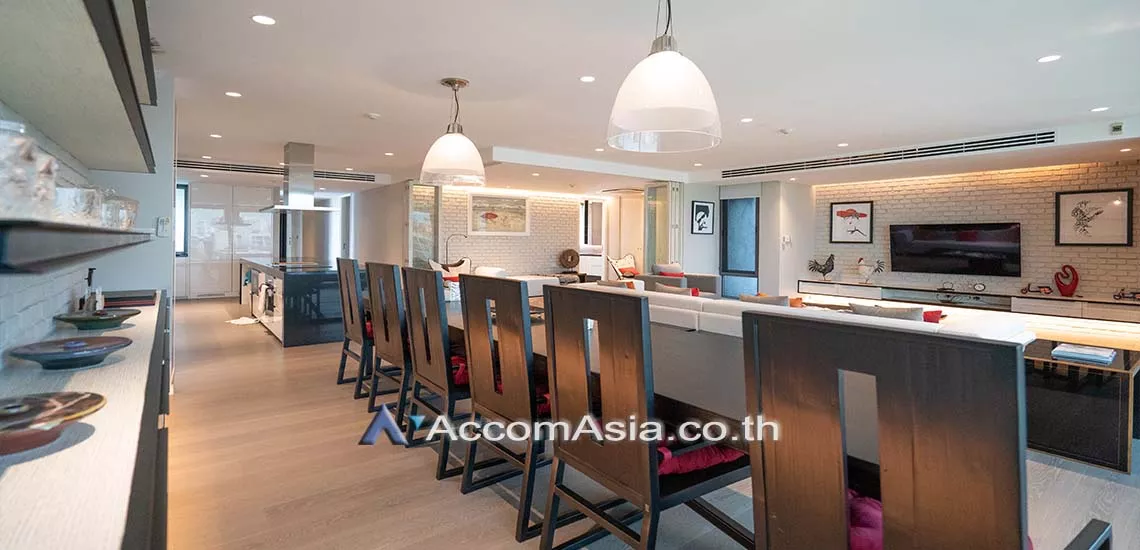 7  3 br Apartment For Rent in Sukhumvit ,Bangkok BTS Thong Lo at Modern style AA24771