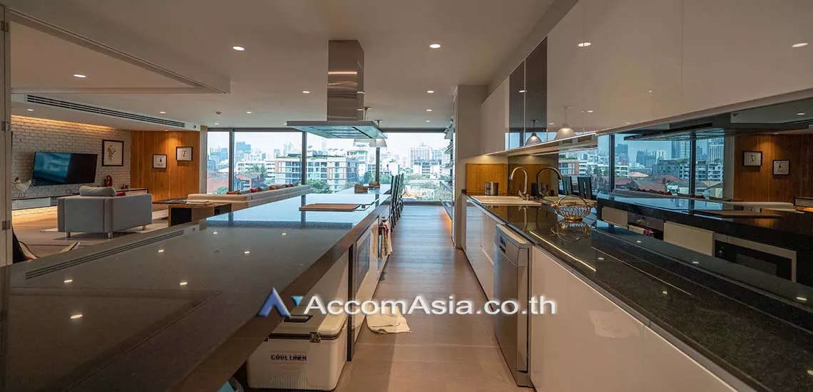 6  3 br Apartment For Rent in Sukhumvit ,Bangkok BTS Thong Lo at Modern style AA24771