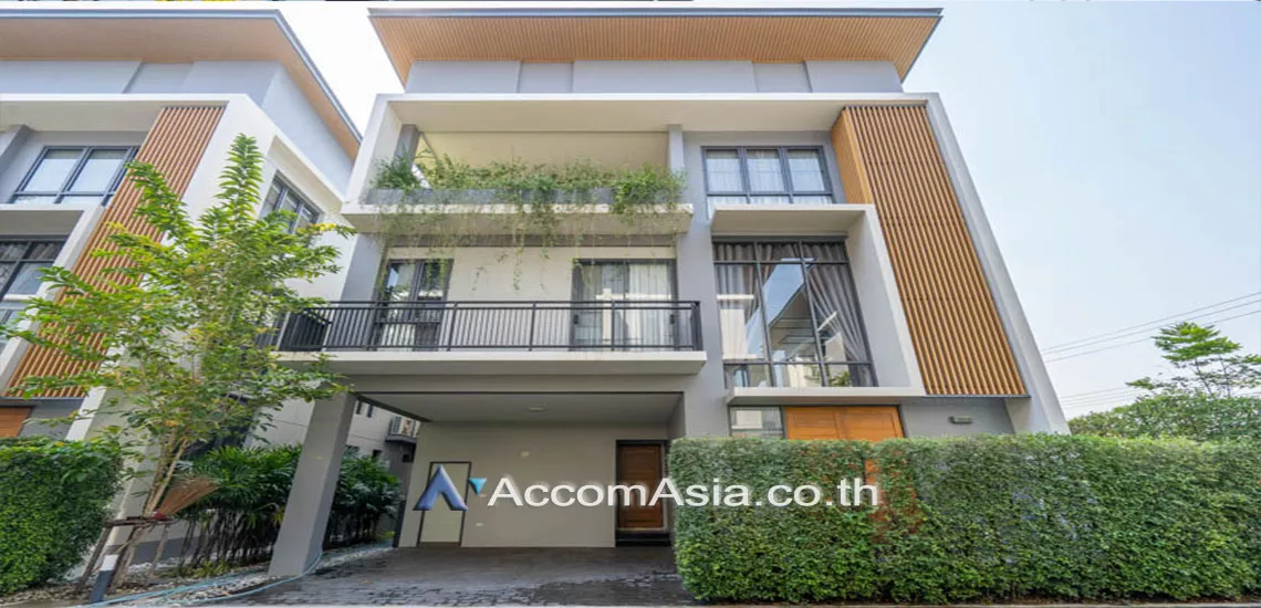 17  4 br House For Rent in Bangna ,Bangkok BTS Bang Na at House in Compound AA24777