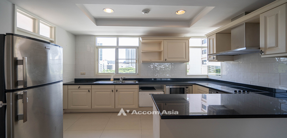  3 Bedrooms Condominium For Rent in sathorn ,Bangkok MRT Lumphini at Baan Nunthasiri AA24853