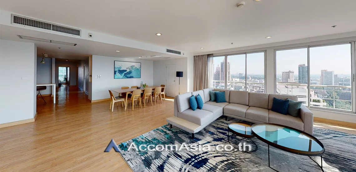 4  3 br Apartment For Rent in Sukhumvit ,Bangkok BTS Asok - MRT Sukhumvit at Perfect for living of family AA24905