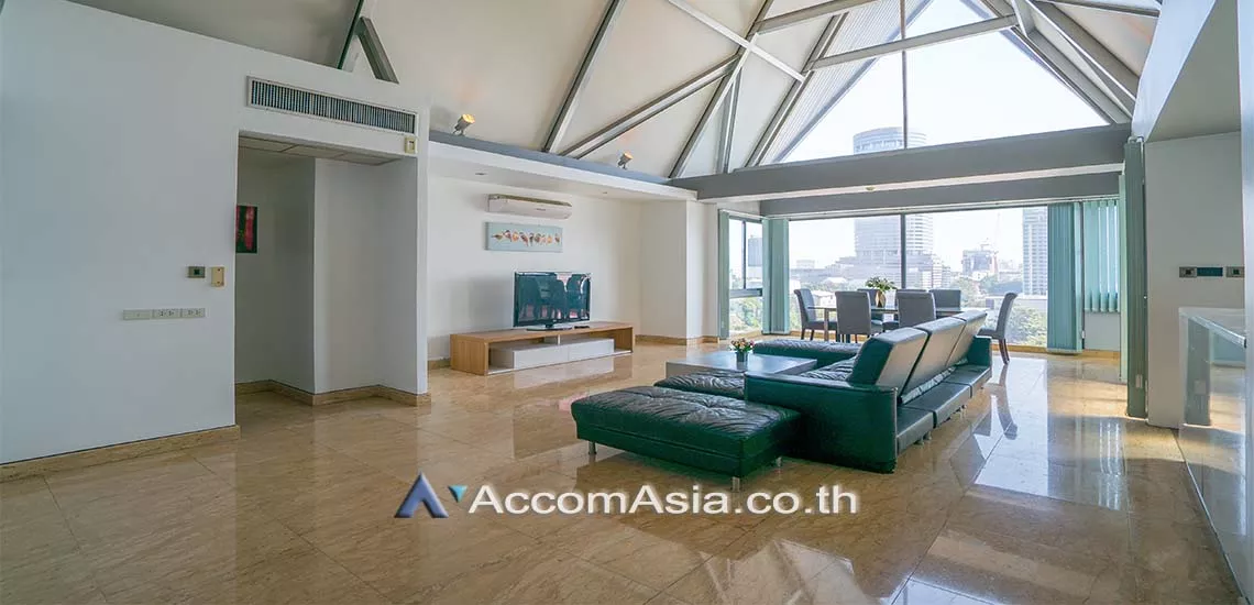 unitBig Balcony, Double High Ceiling, Duplex Condo |  3 Bedrooms  Condominium For Rent & Sale in Sukhumvit, Bangkok  near BTS Phrom Phong (AA24963)