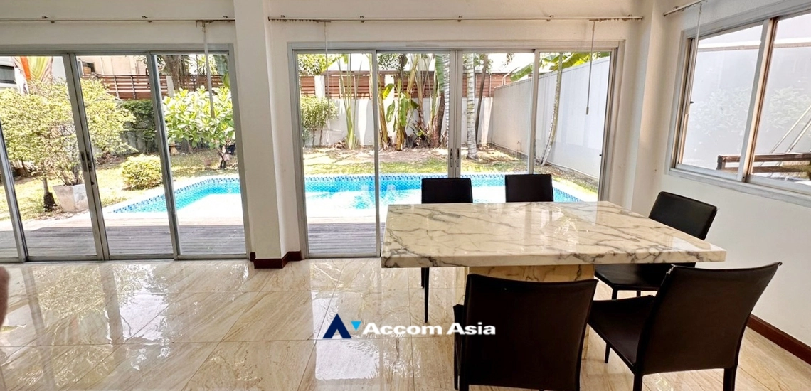 unitPrivate Swimming Pool, Pet friendly |  4 Bedrooms  House For Rent & Sale in Sukhumvit, Bangkok  near BTS Ekkamai (AA25133)